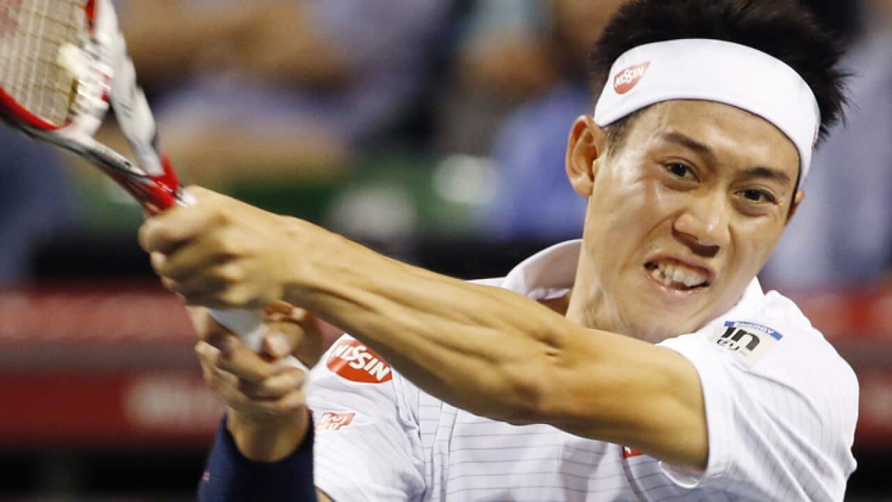 Japan's Kei Nishikori