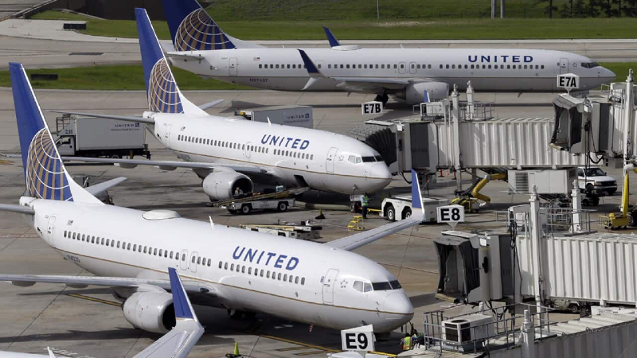 United Airlines planes