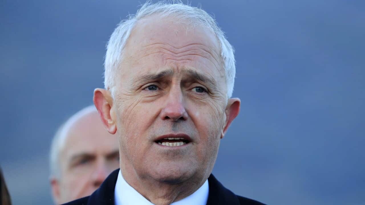 Australian Prime Minister Malcolm Turnbull has said that the flying of the Nazi flag was "absolutely wrong".