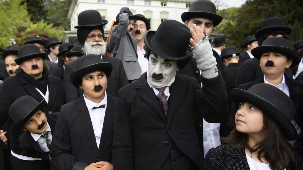 662 people dressed up as Charlie Chaplin in Switzerland