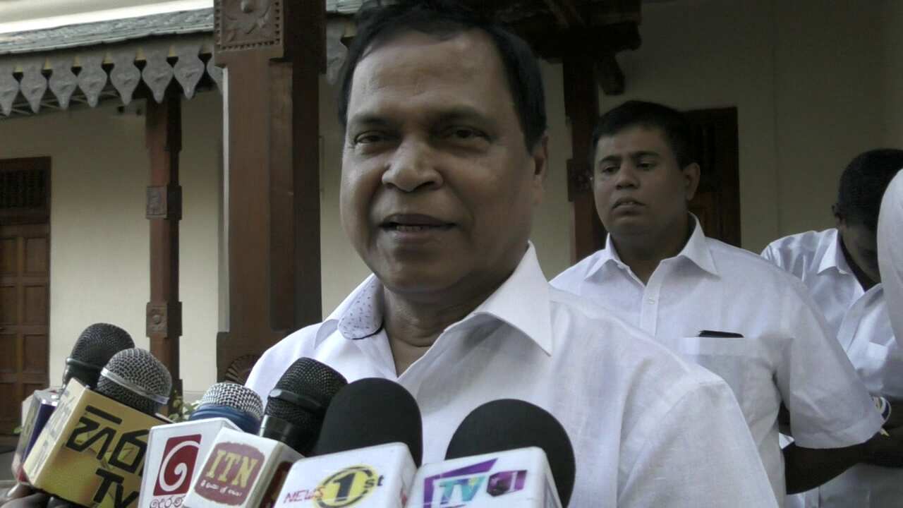 SLFP MP Piyasena Gamage Kandy visit