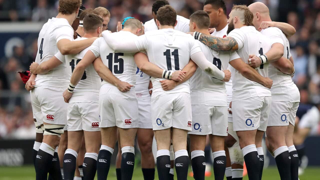 The England rugby team