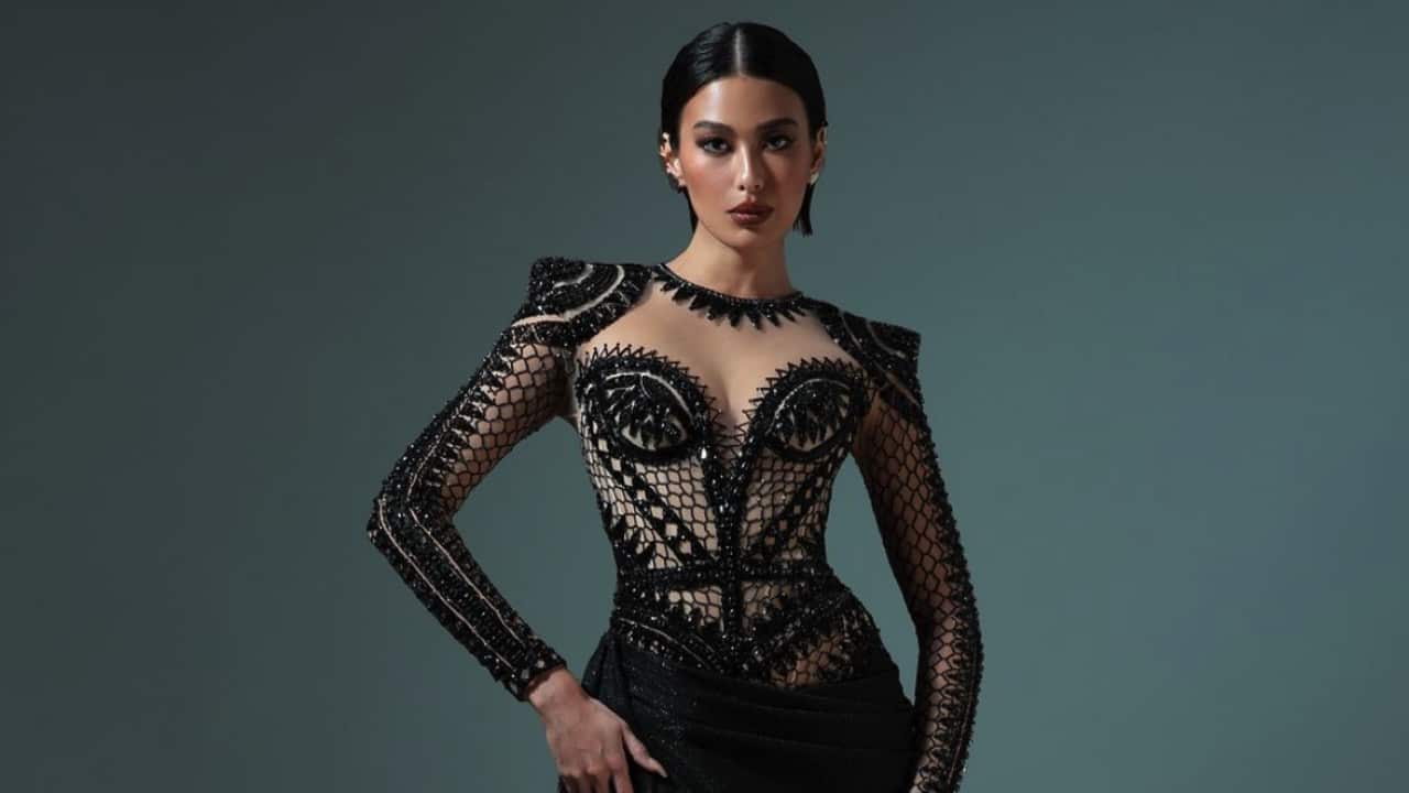 Michelle Dee wearing a Whang-Od inspired gown