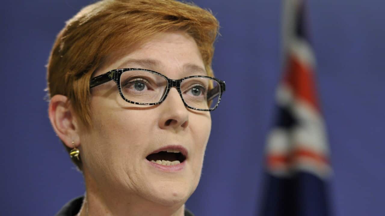 Defence Minister Marise Payne