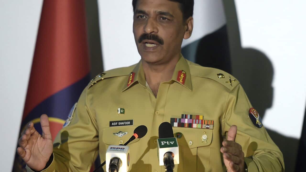 Pakistan's army spokesman Maj. Gen. Asif Ghafoor
