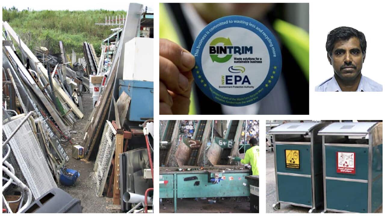 Bin Trim Program & Mr Mani Ramasamy.