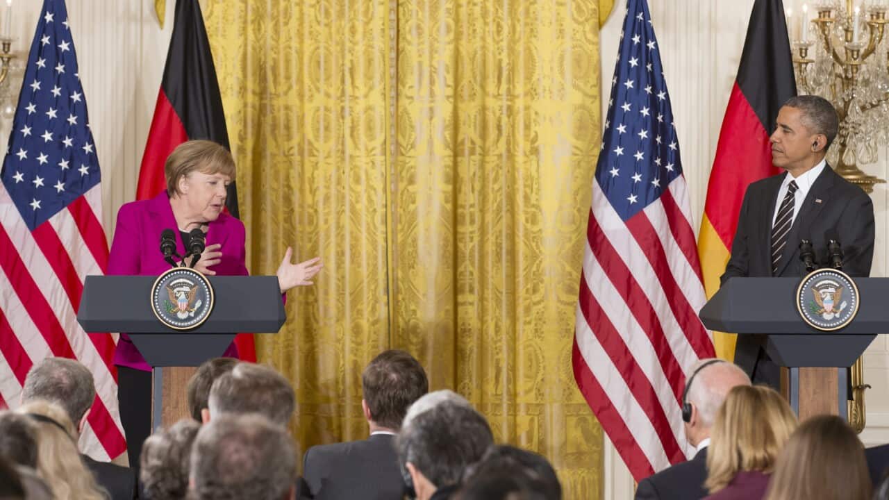 Obama and Merkel discuss Ukraine