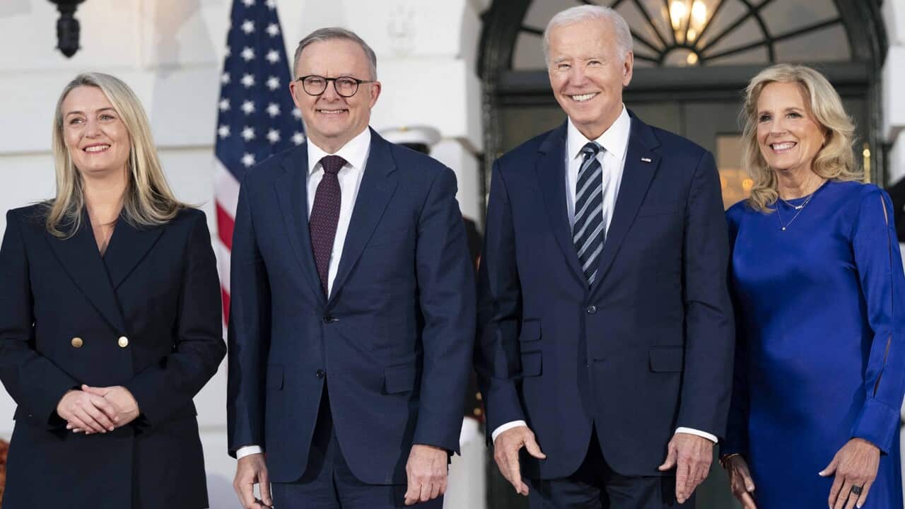 President Joe Biden and First Lady Jill Biden Welcome Australian Prime Minister To The White House