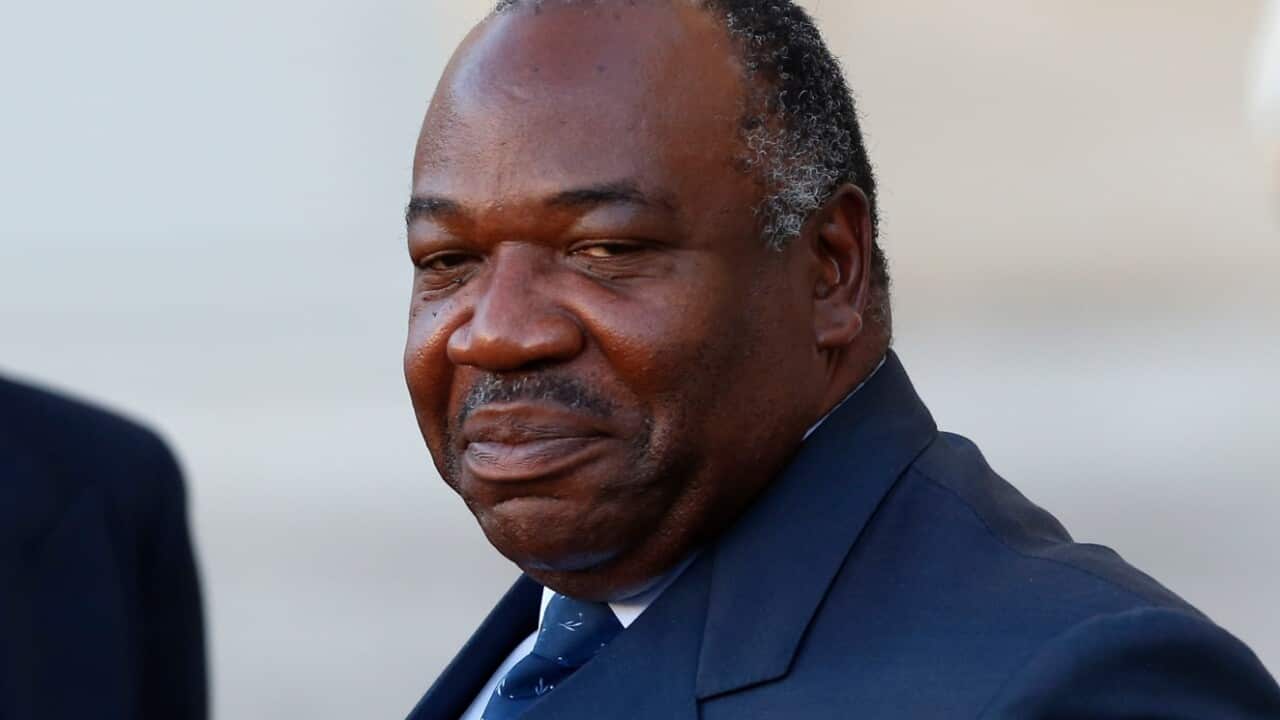 File image of Gabon President Ali Bongo