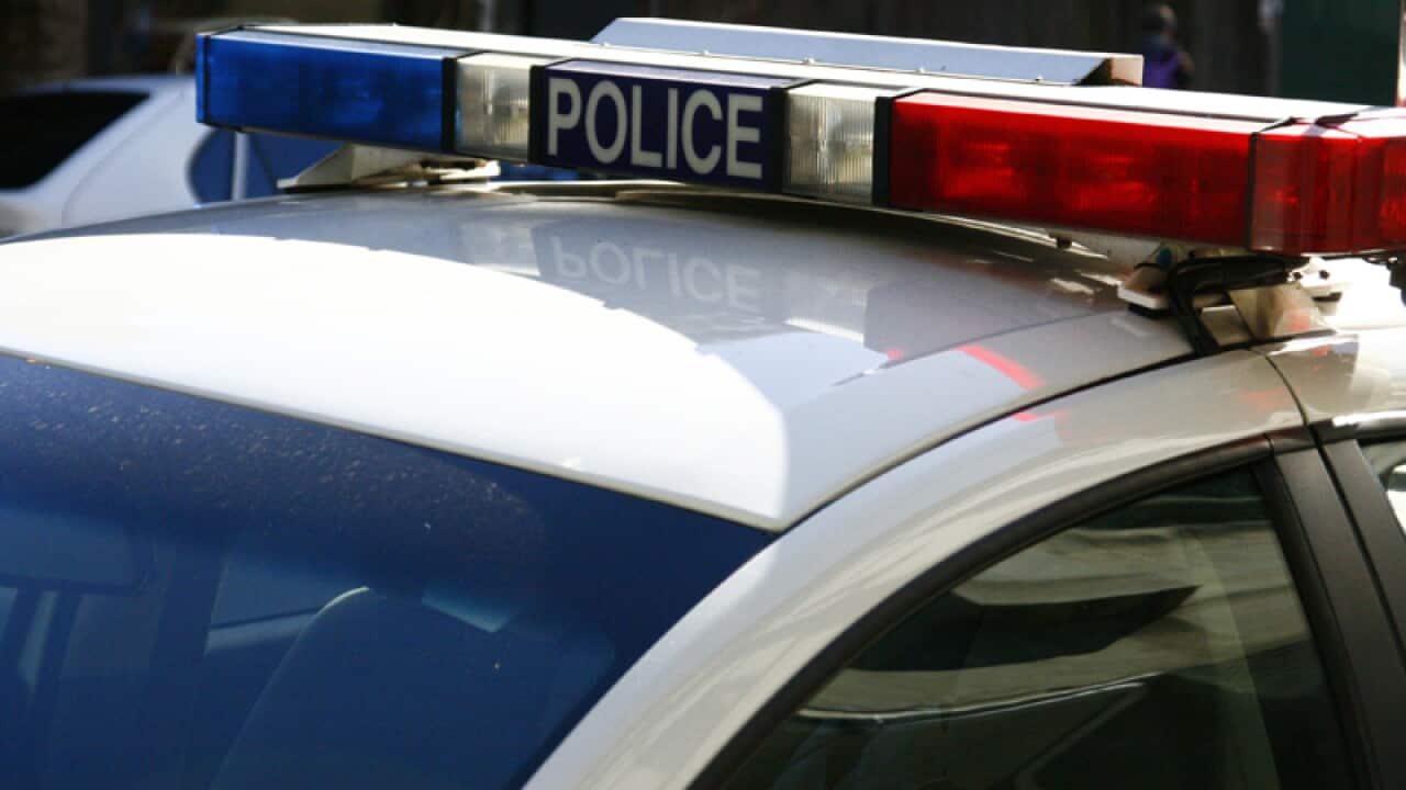 A police car.