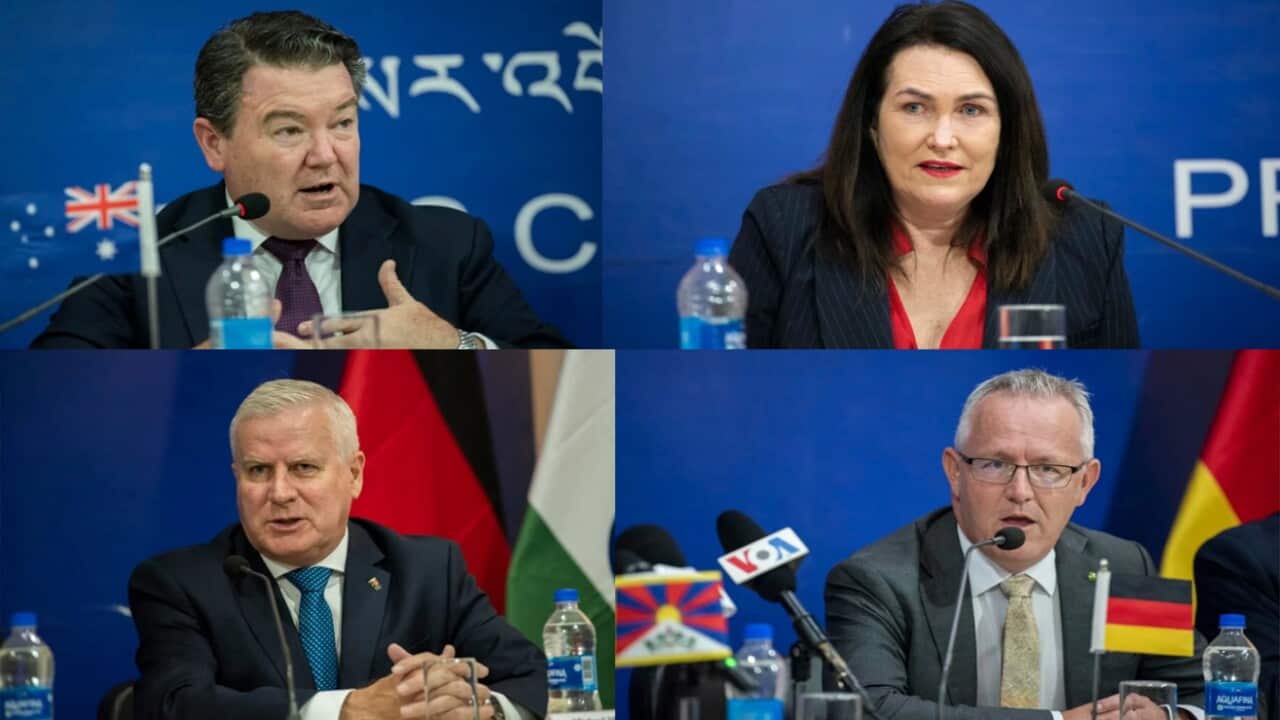 Australian Parliamentary Delegations At Dharamsala.jpg