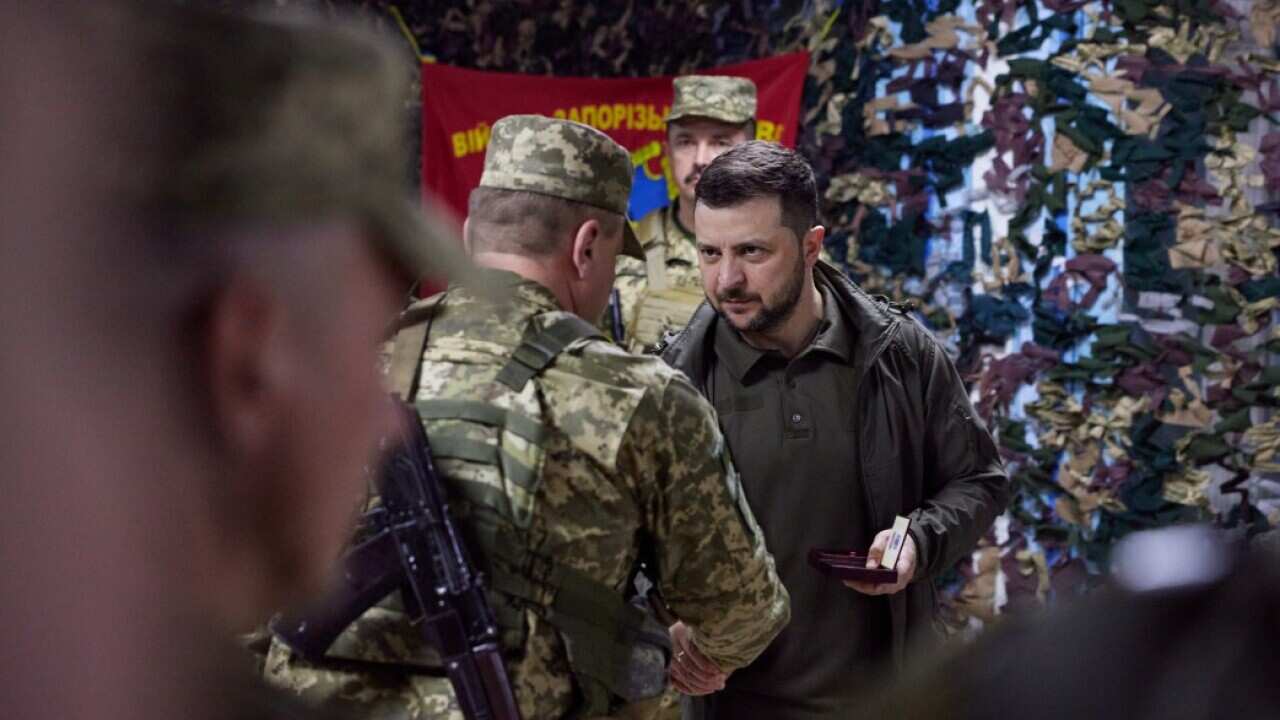 President of Ukraine Volodymyr Zelenskyy visited the frontline positions of the Ukrainian military during a working trip to the Kharkiv region.