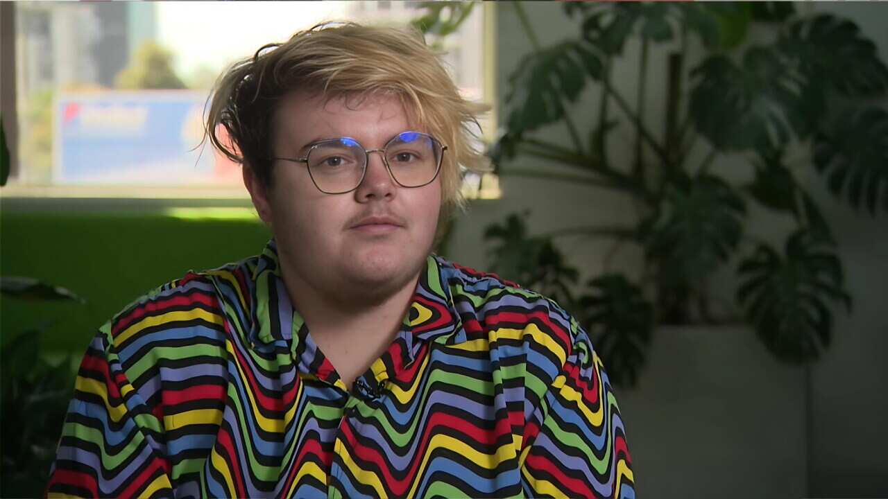 Tyler Addams grew up with housing insecurity (SBS).