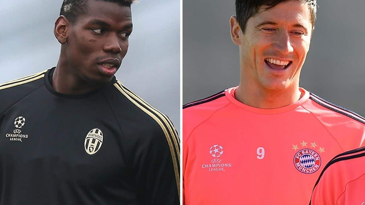 Pogba Lewandowski