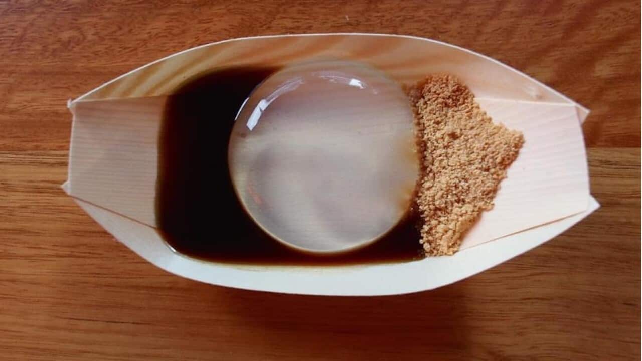 Raindrop cake