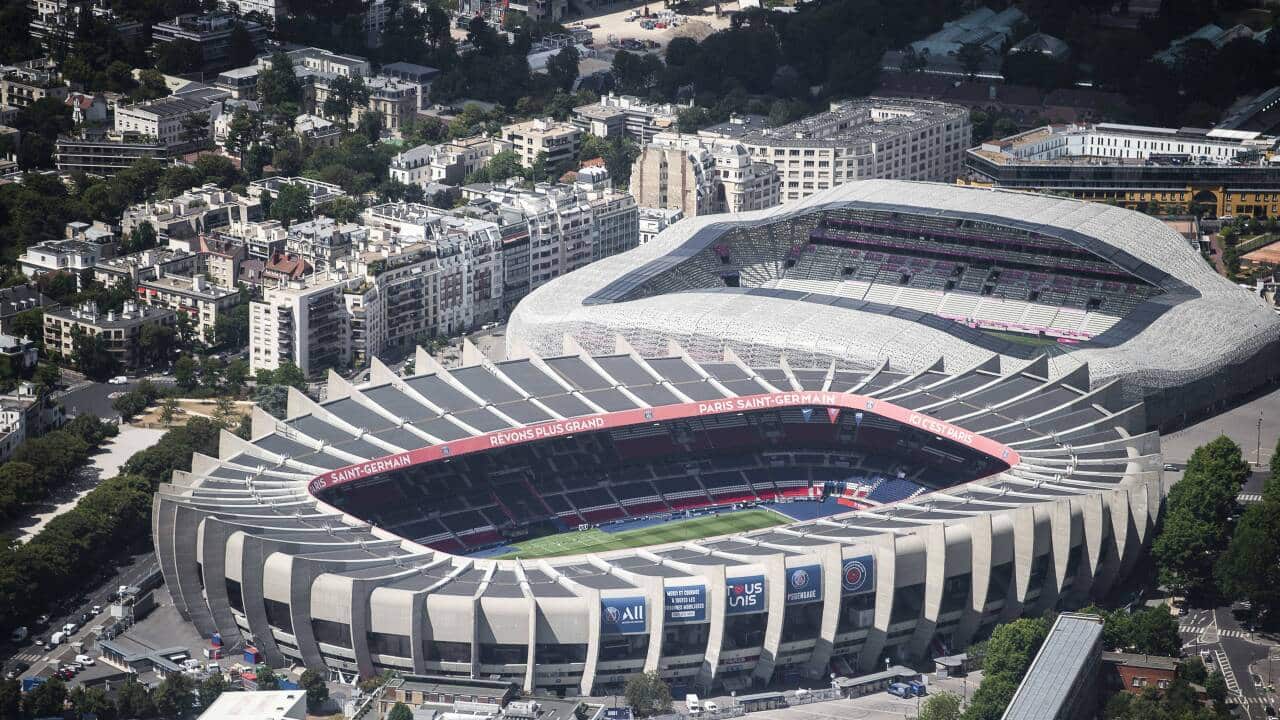 Stadiums of The 2 Parisians Soccer Clubs in Ligue 1 Are Side by Side - Paris