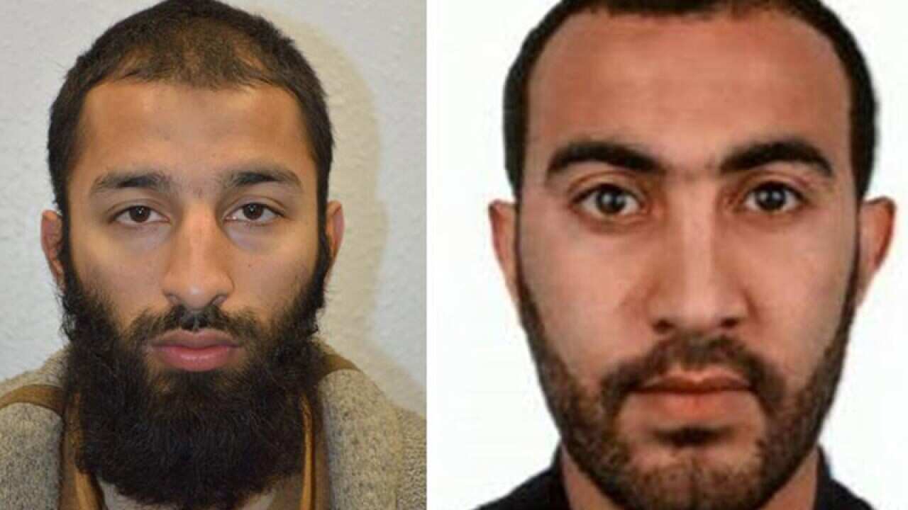 Khuram Shazad Butt (L) and Rachid Redouane