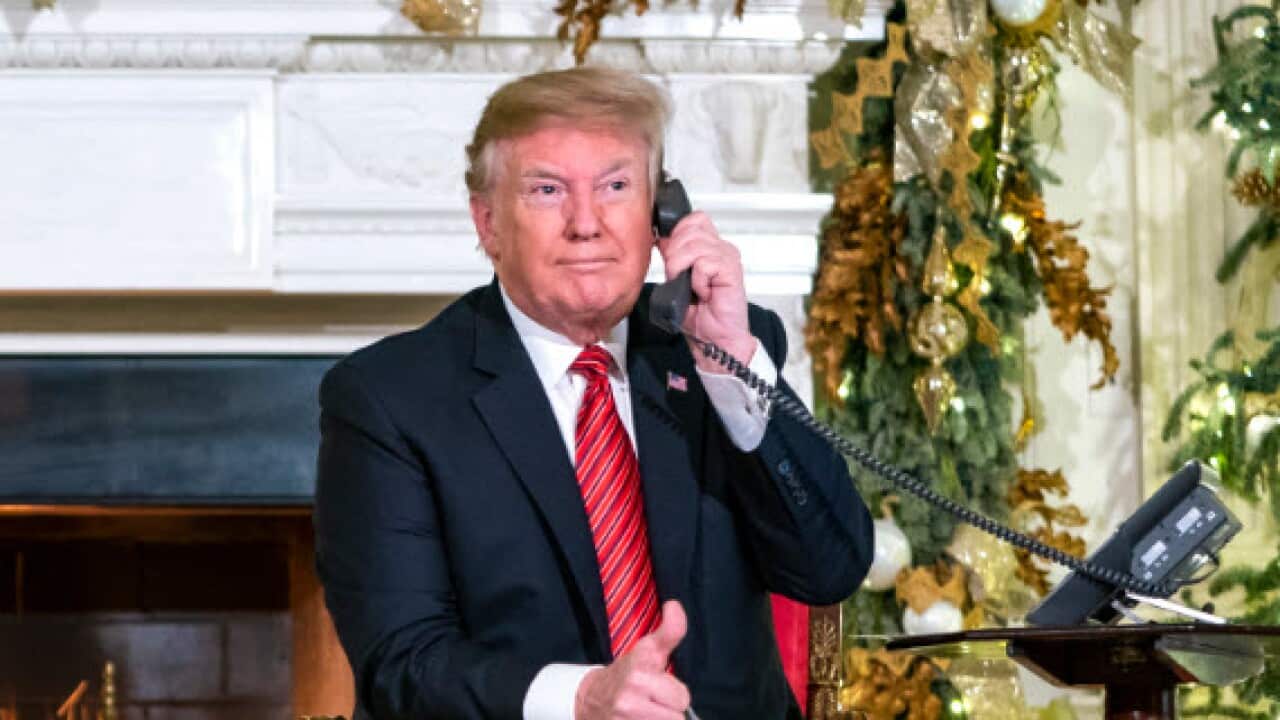 US President Donald J. Trump (AAP)