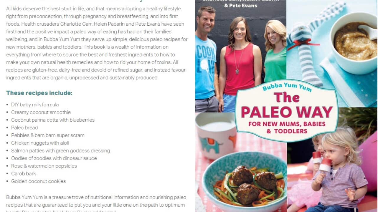 Bubba Yum Yum paleo cookbook