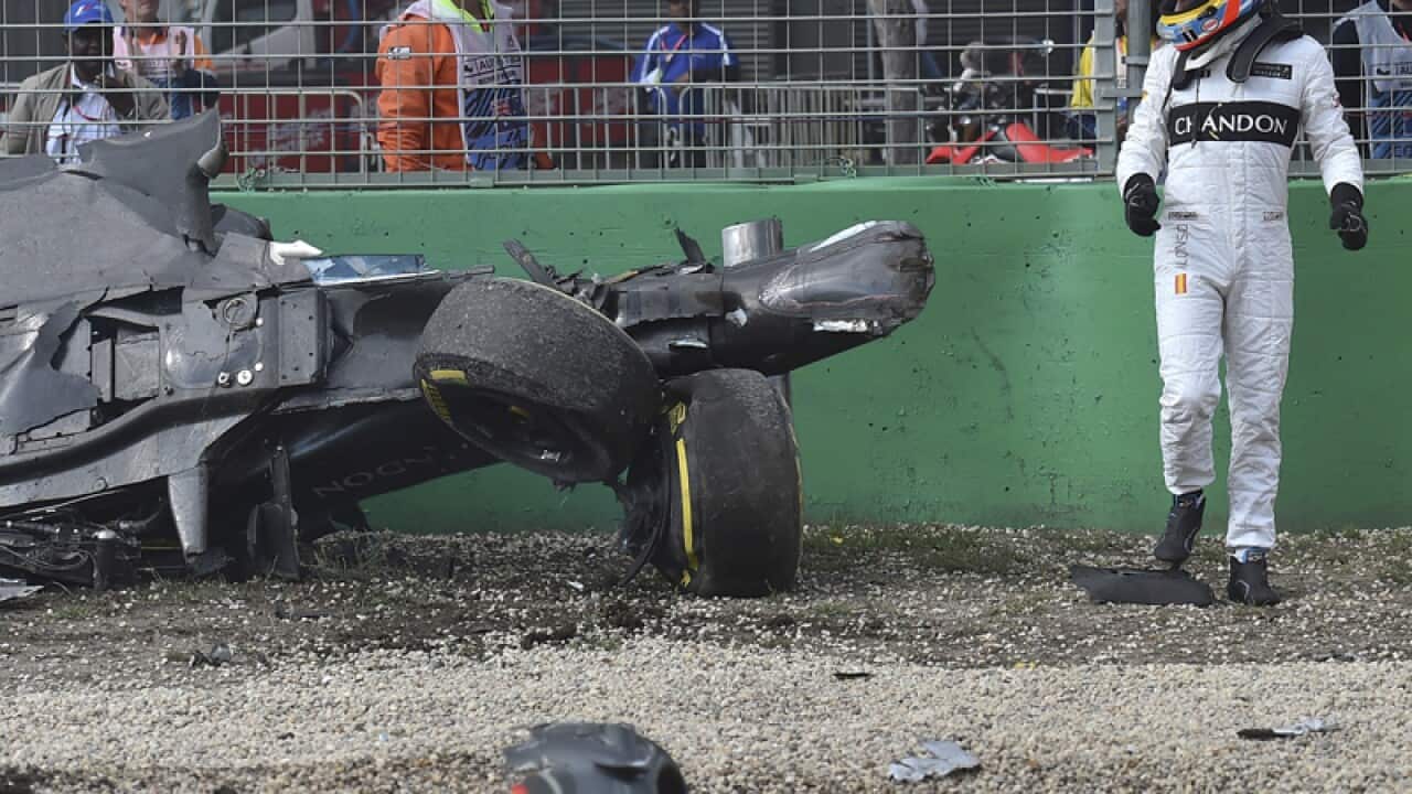 McLaren driver Fernando Alonso of Spain
