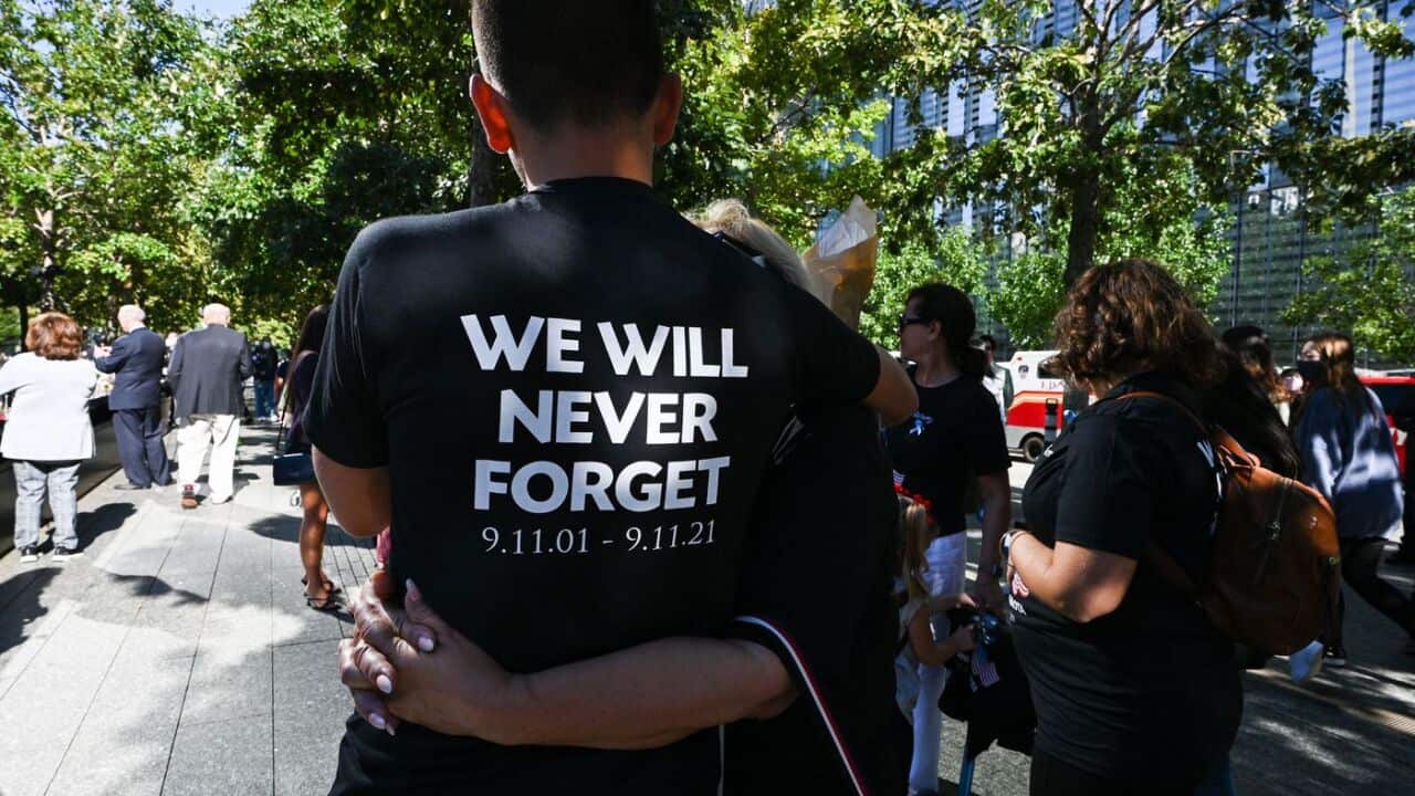 A recent memorial service to the victims of Sep 11.