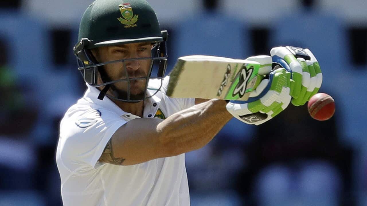 South African Test captain Faf du Plessis