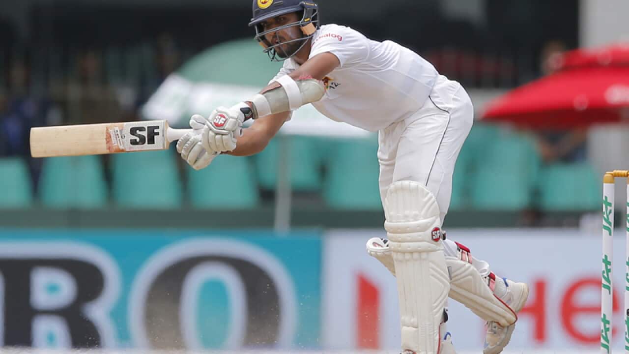Sri Lanka's Dinesh Chandimal in Colombo