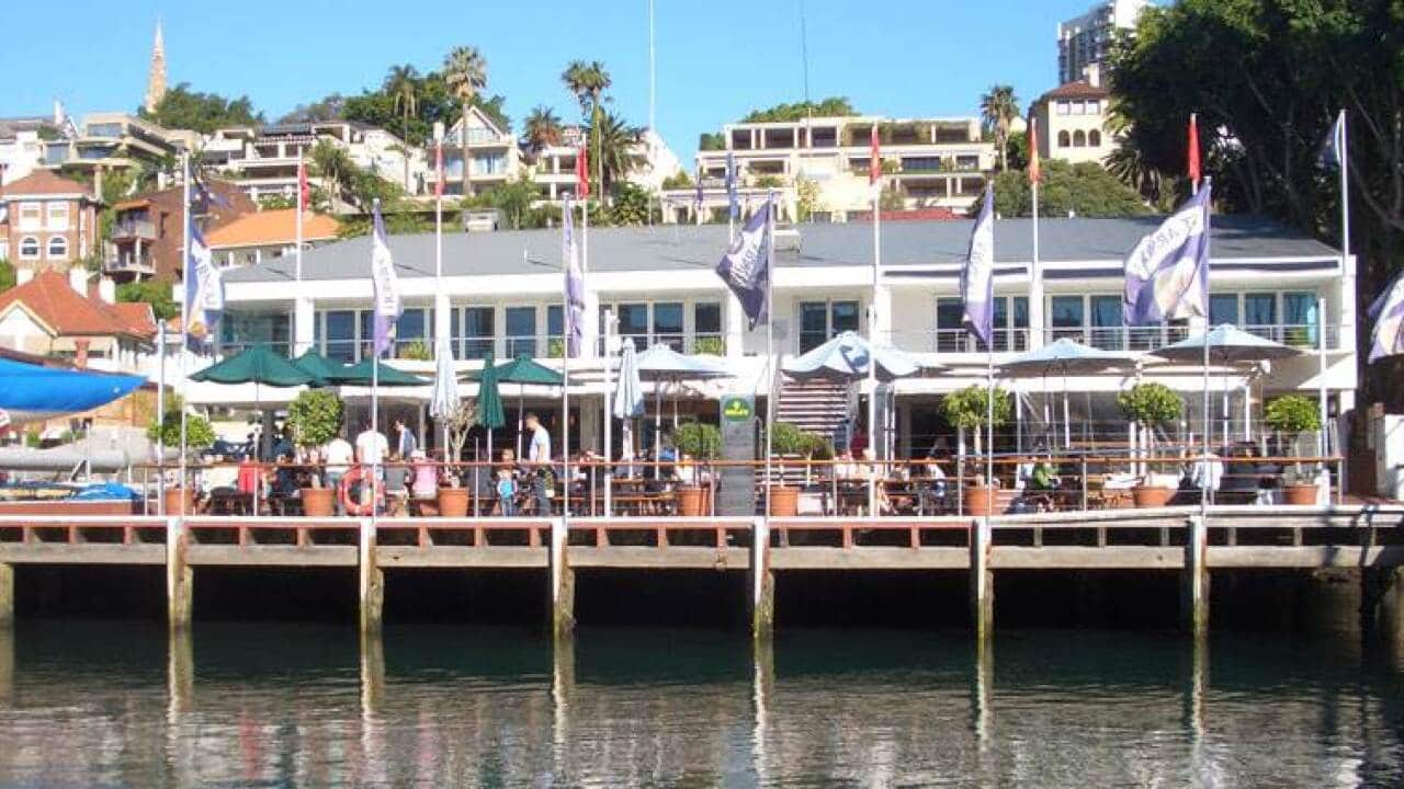 The Cruising Yacht Club Australia in Rushcutters Bay, Sydney.