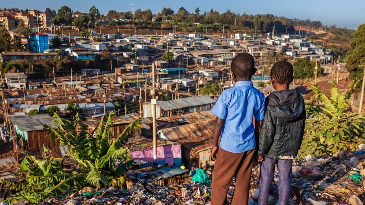 Kibera is the largest slum in Nairobi, the largest urban slum in Africa, and the third largest in the world.