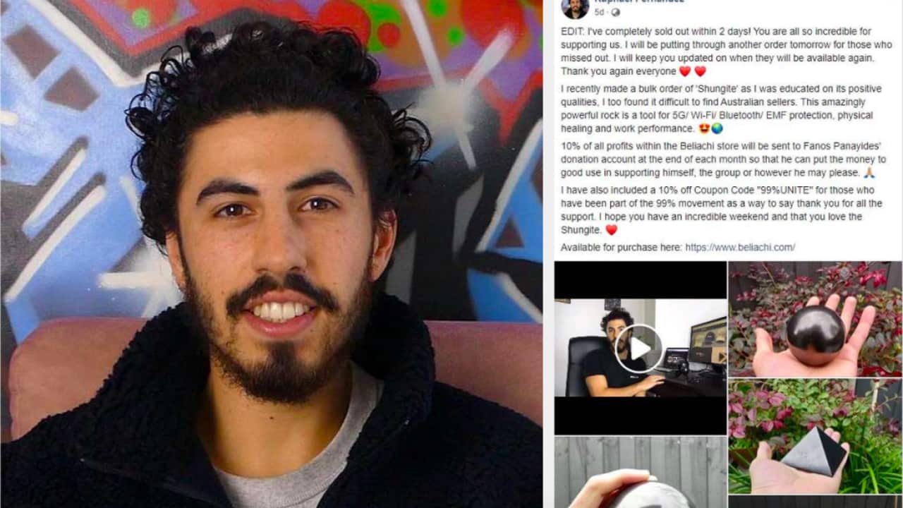 Shungite that claimed can help with COVID