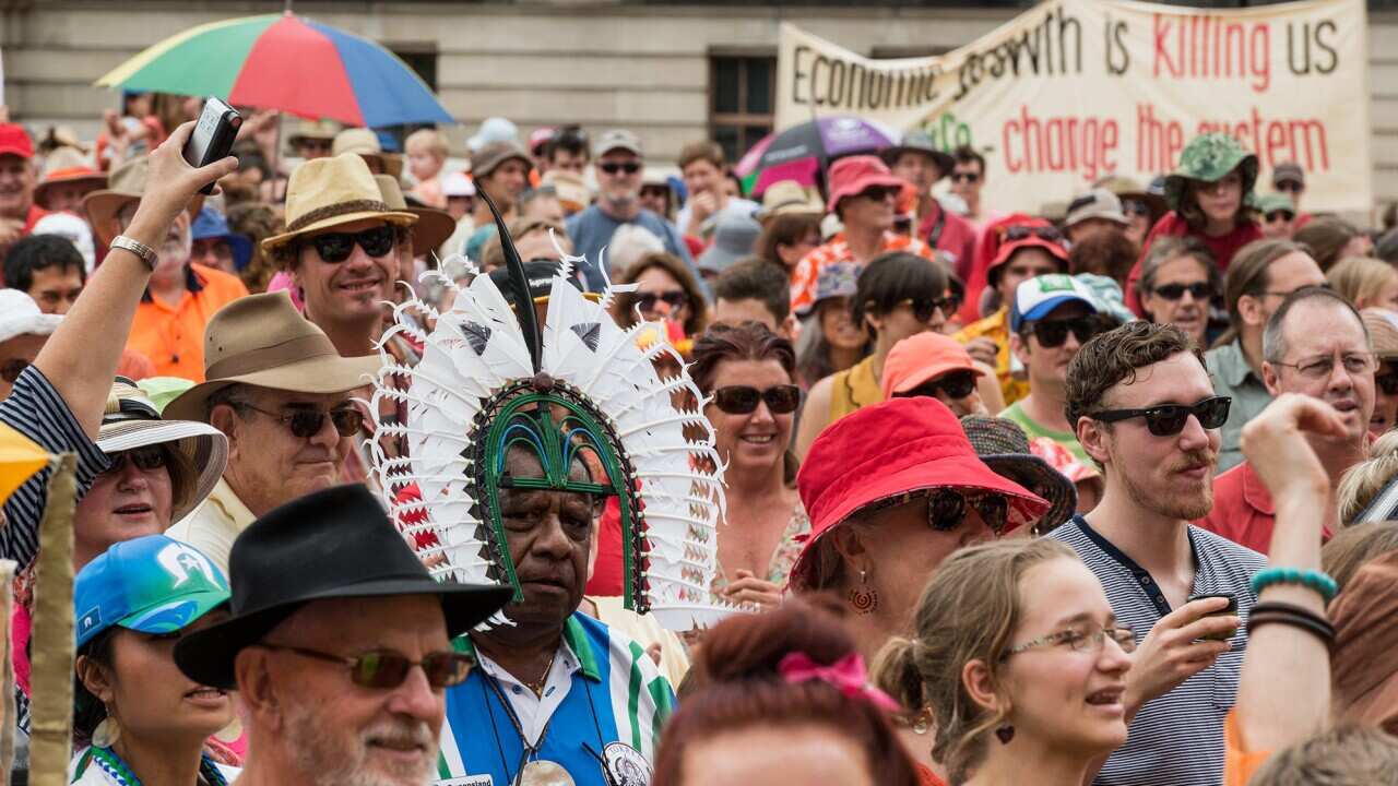 A National Day of Climate Action rally in Brisbane last November - AAP-1.jpg