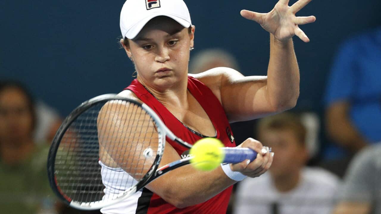 Australian tennis player Ash Barty