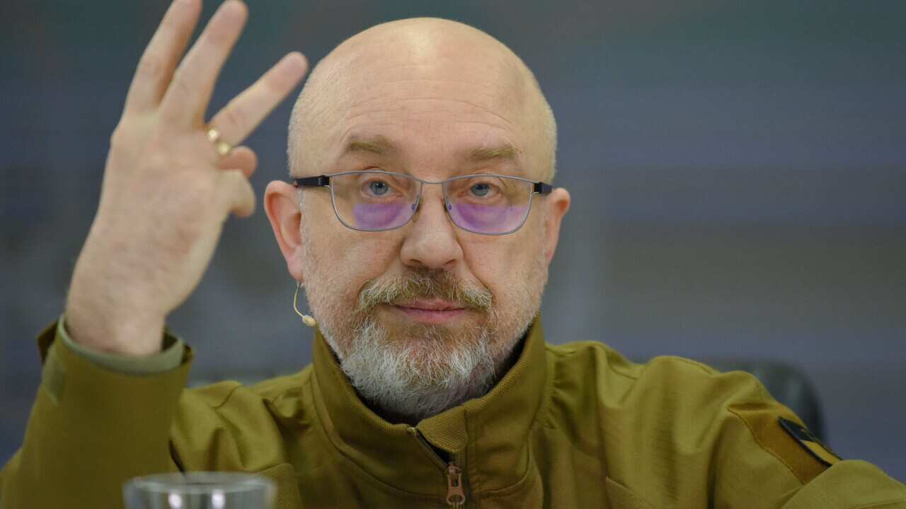 Ukraine's Defense Minister Oleksii Reznikov (AAP).jpg