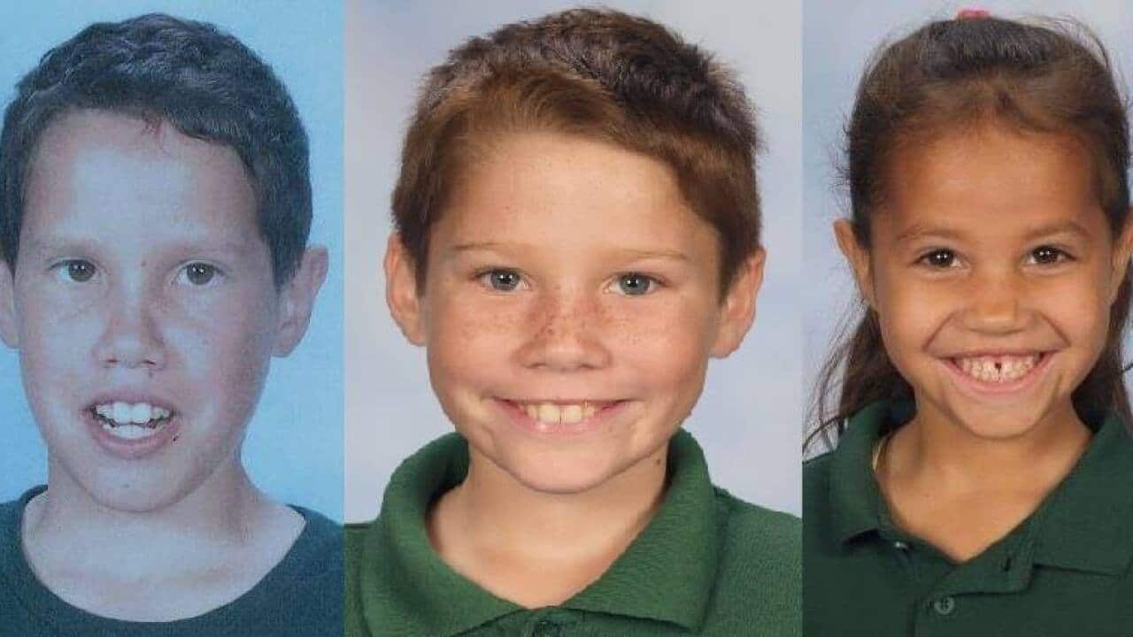 Three children from Adelaide are missing.