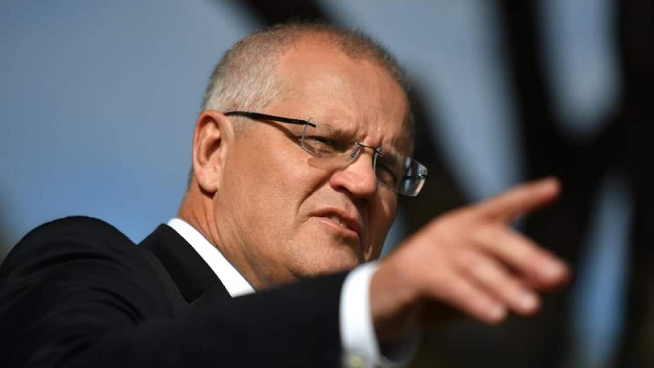 Prime Minister Scott Morrison campaigning in Western Australia.