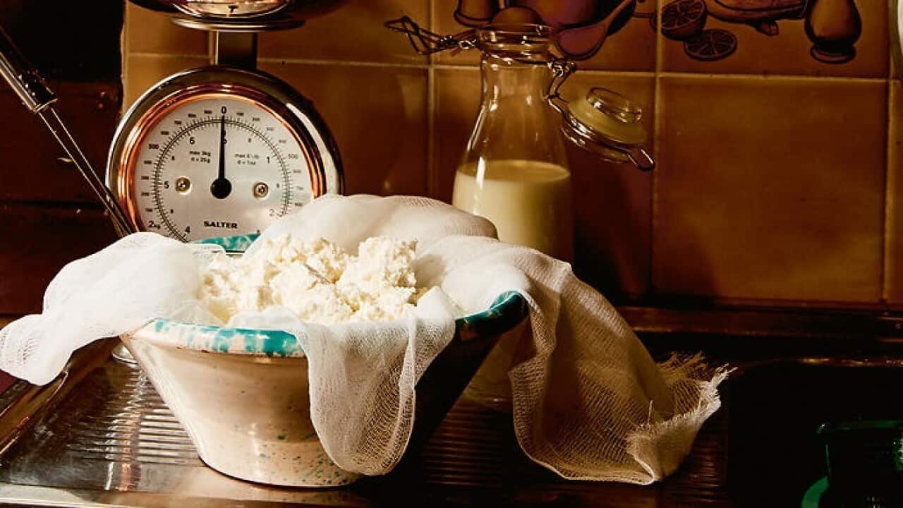 Pietro's homemade ricotta