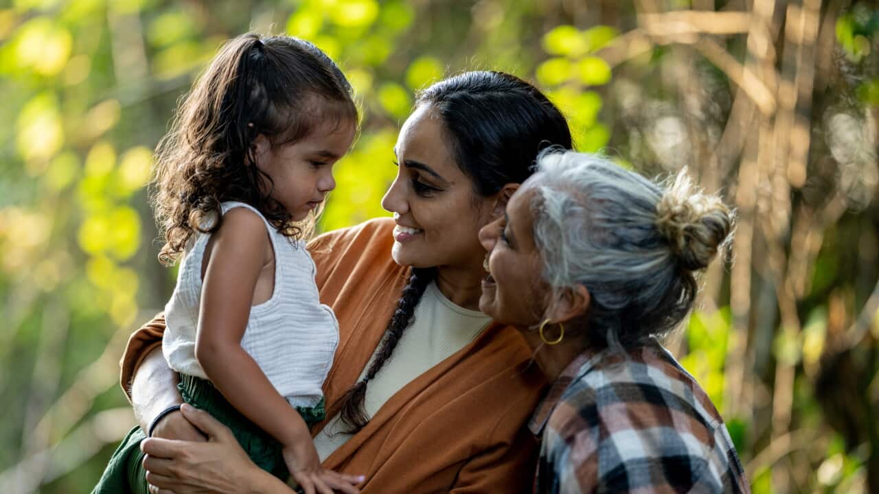 Three Generations of Women