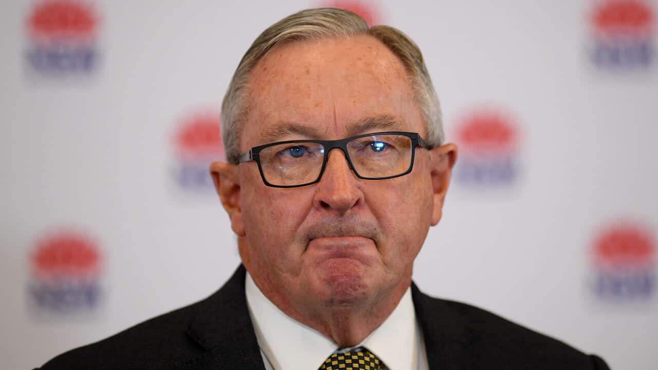 NSW Health Minister Brad Hazzard