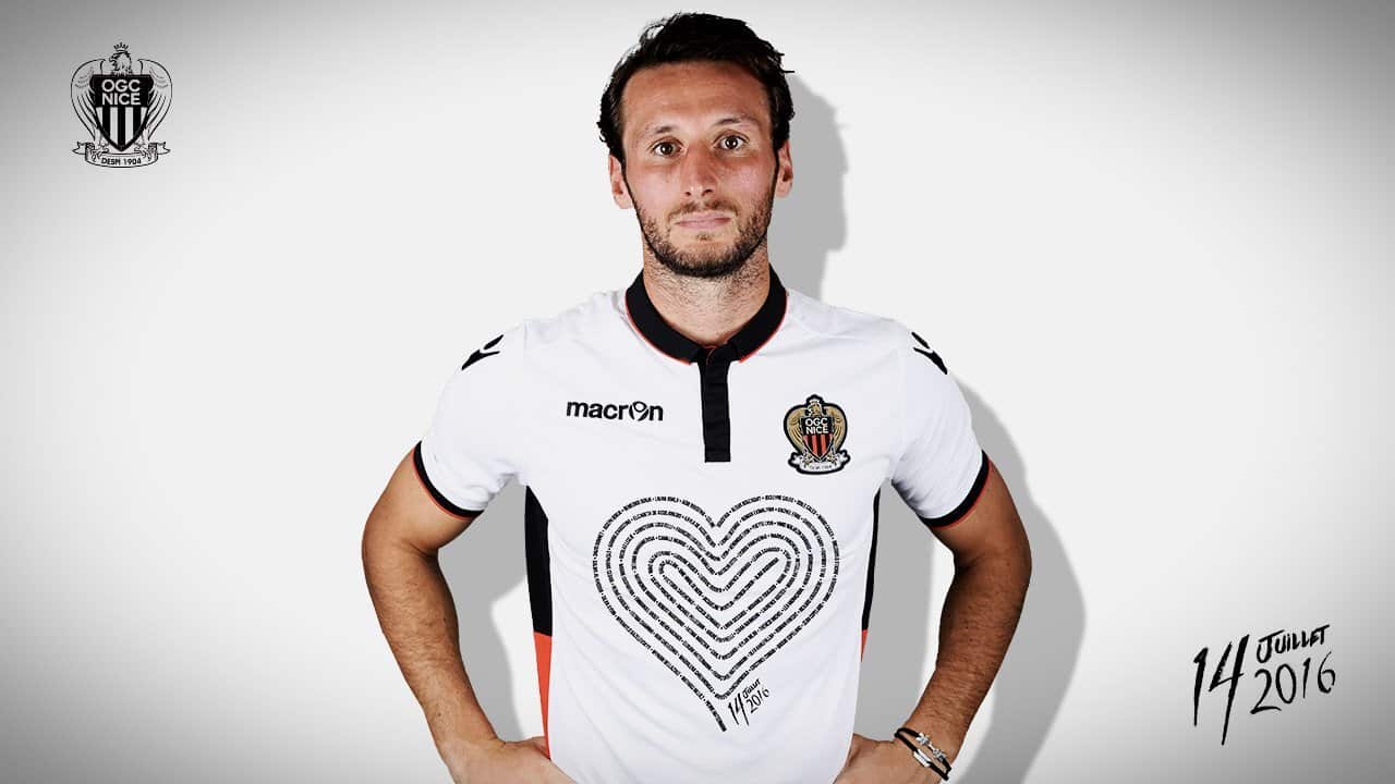OGC Nice jersey