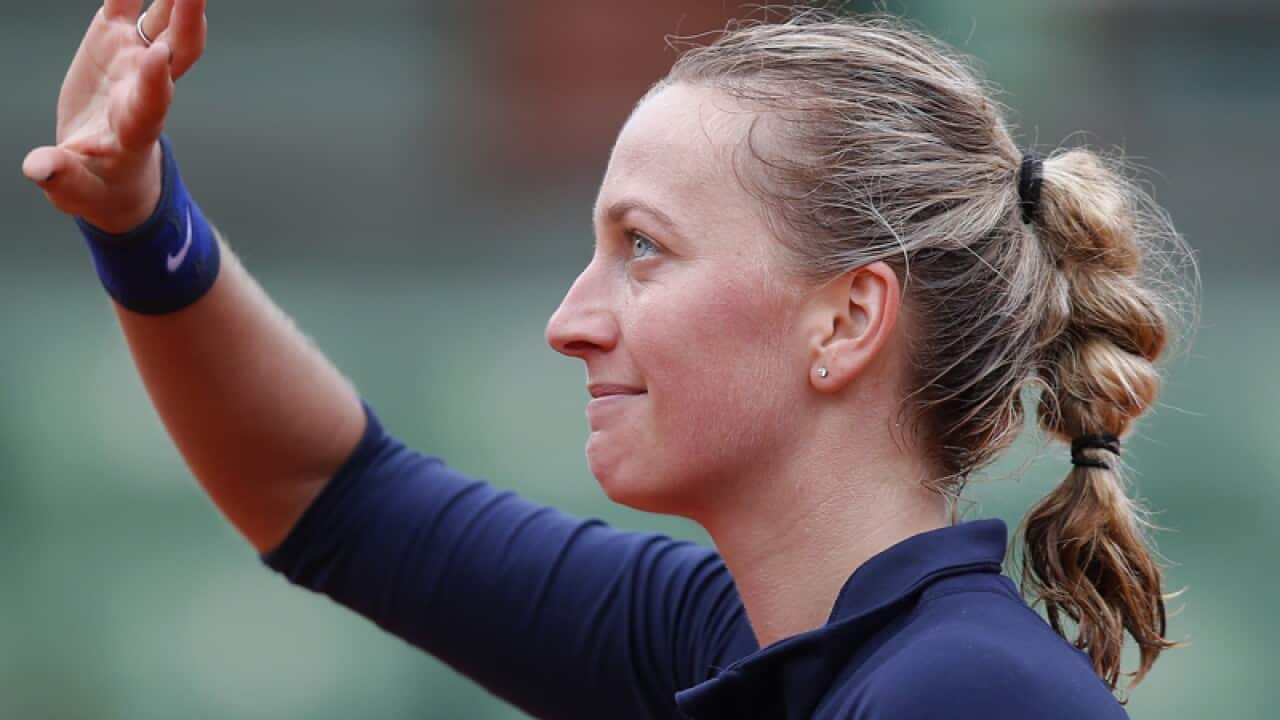 Czech tennis player Petra Kvitova