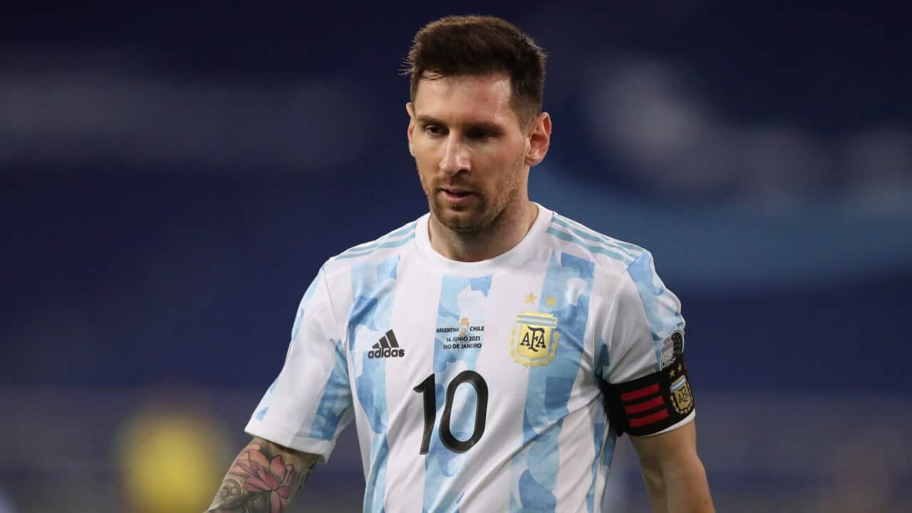 Leo Messi, estrella del fútbol argentino.