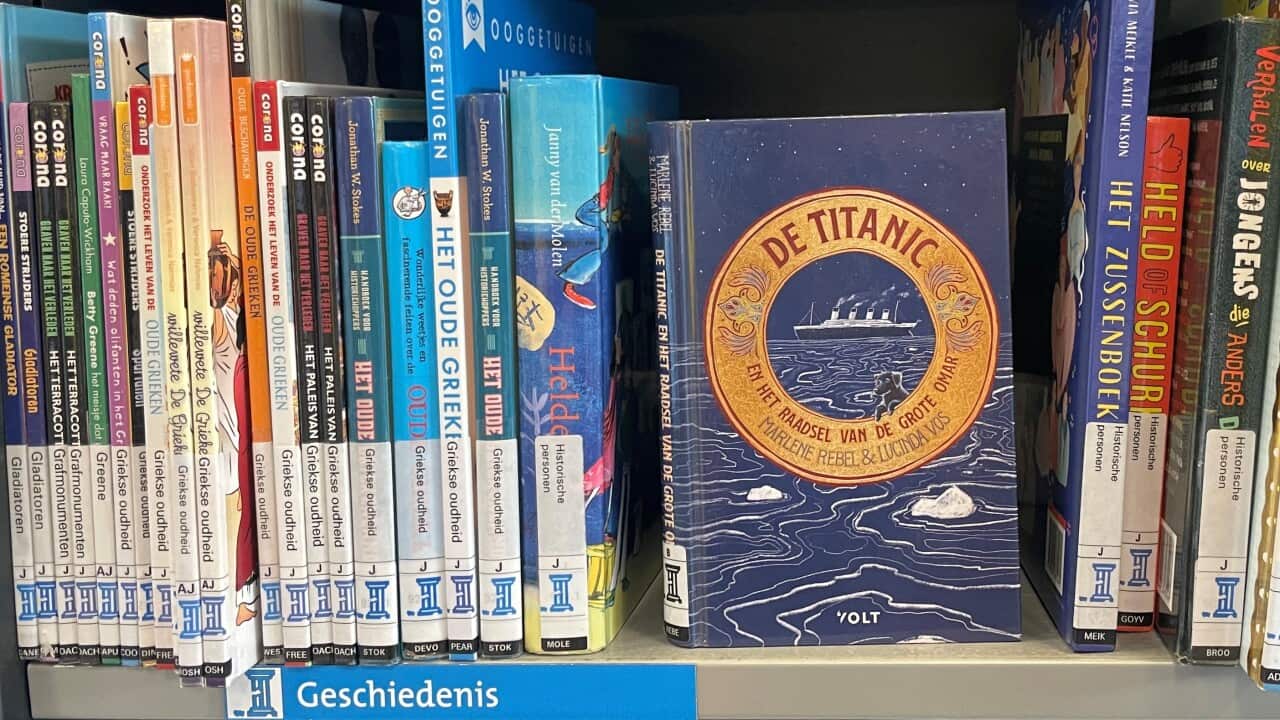 kinderboek De Titanic en het raadsel van de grote Omar