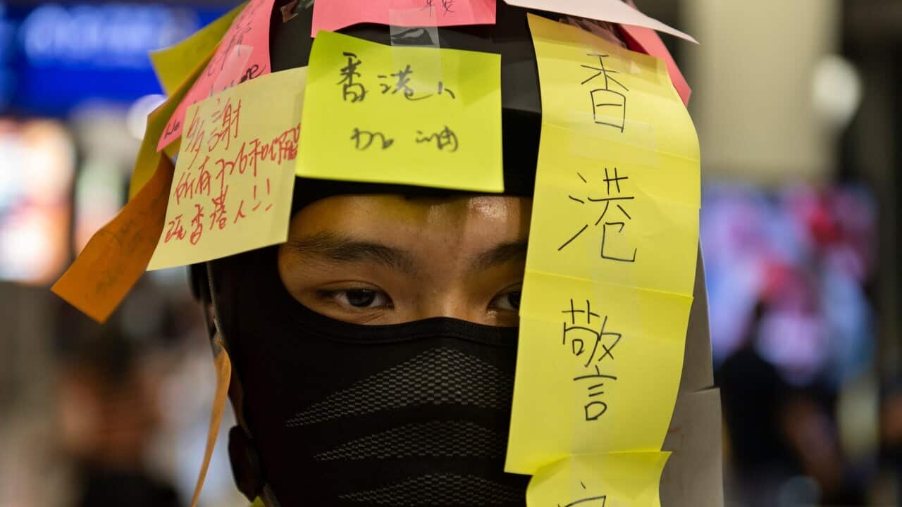 Protesters have criticised the the police for what they say is a failure to better protect the public from the alleged triad raid in Yuen Long.