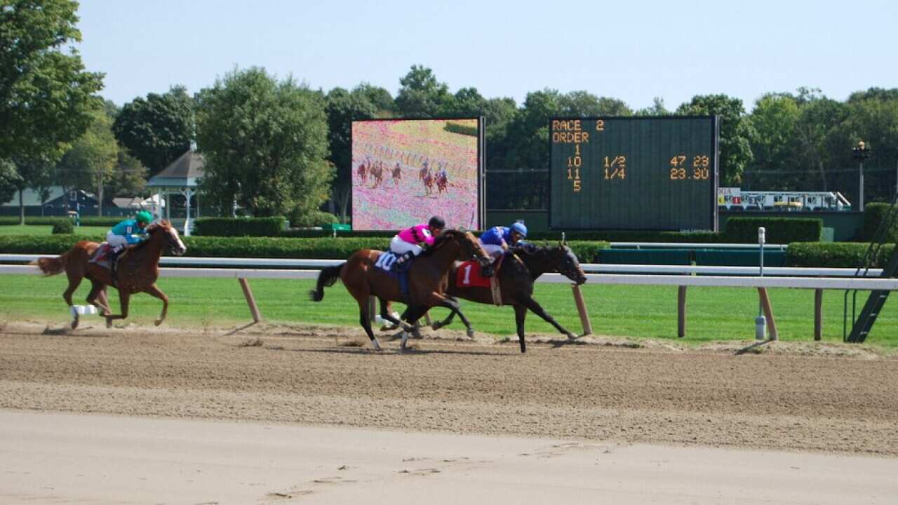 Saratoga Race Course in Saratoga Springs, New York