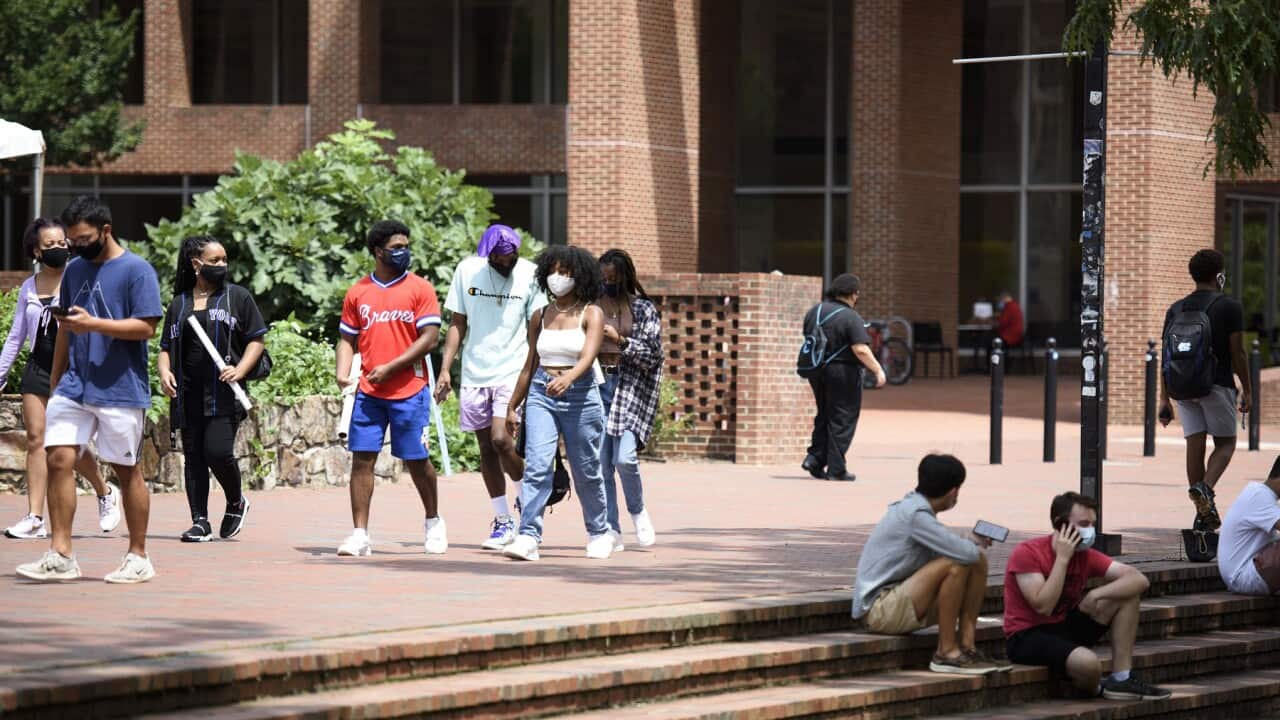 Students at University of North Carolina at Chapel Hill