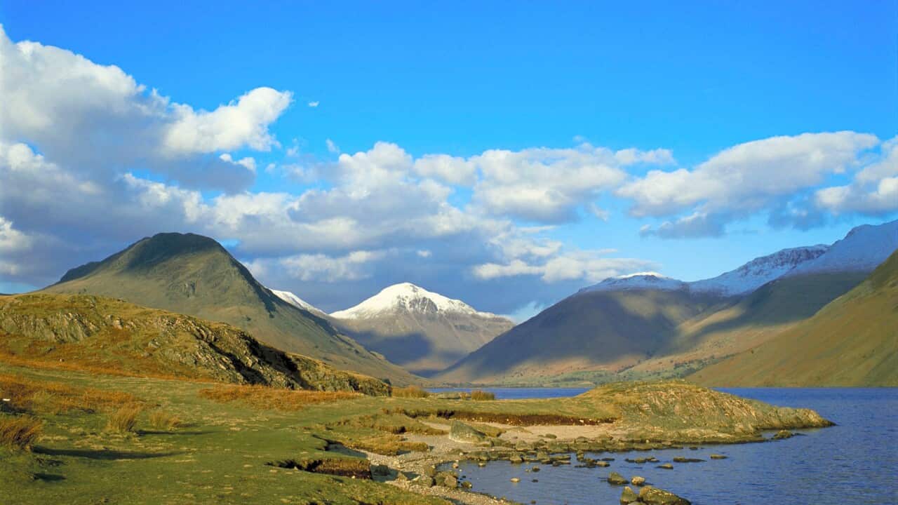 Wastwater Lake is one of the most scenic in northern England's Lake District.