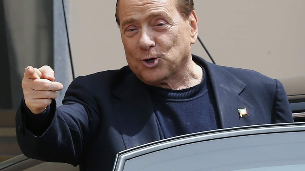 Silvio Berlusconi in Cesano Boscone