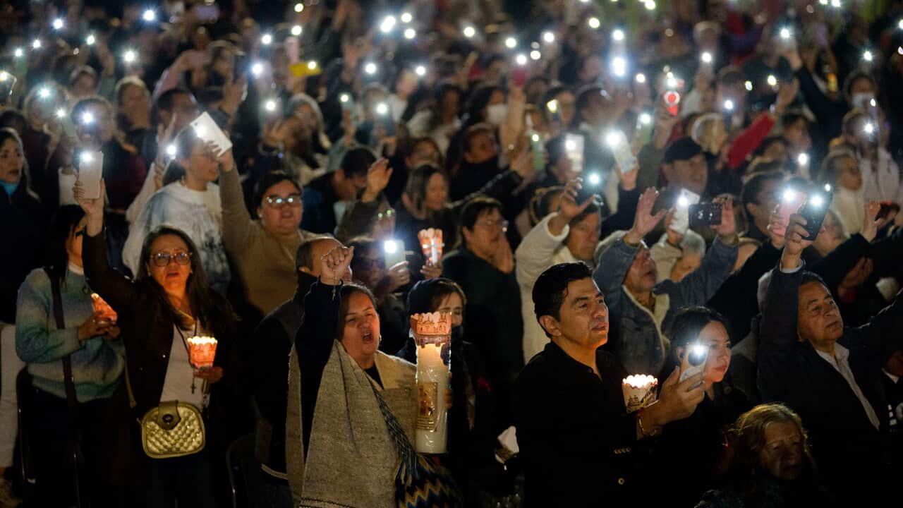 Colombia Earthquake - Candlelight Mass