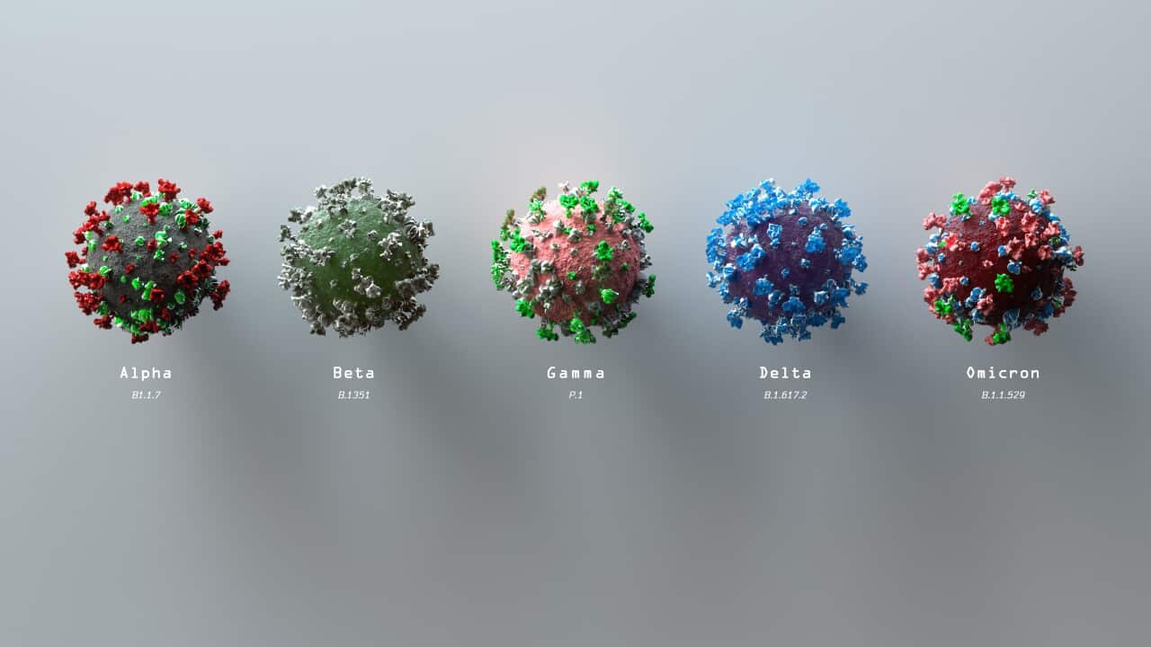 Covid-19 Omicron sign