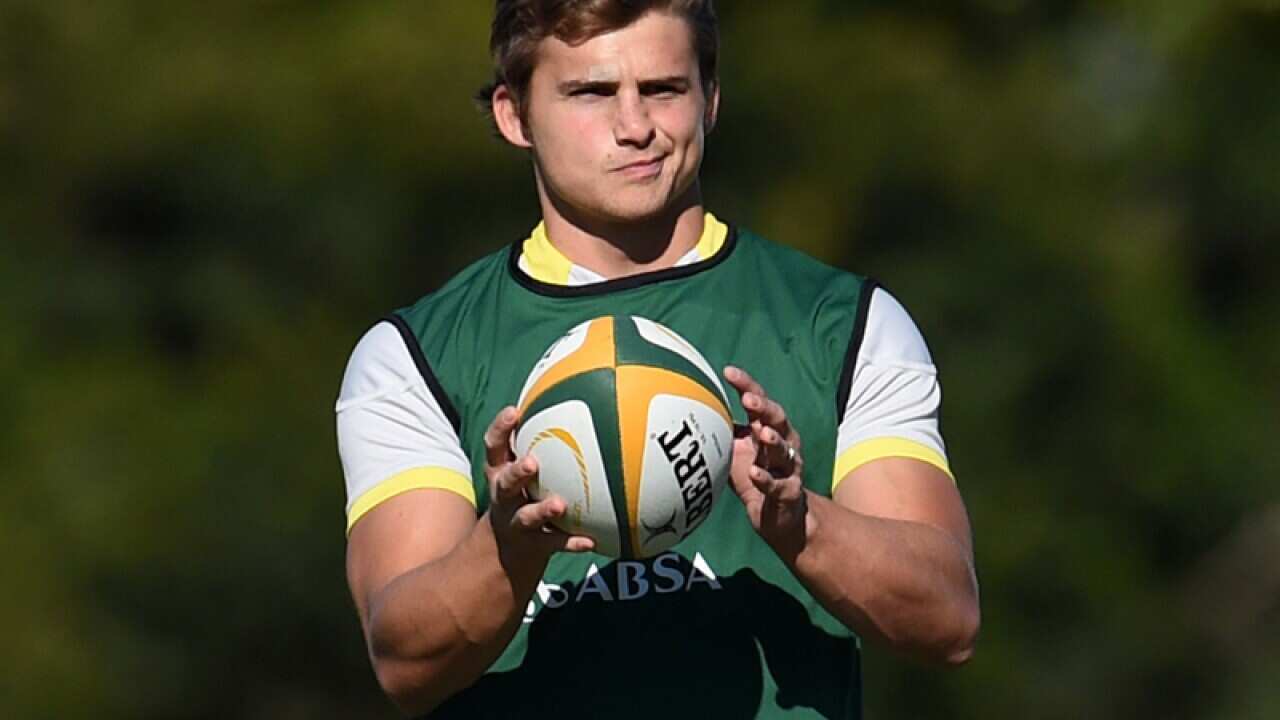 Springboks player Pat Lambie